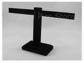 Black Velvet Single Tier T-Bar Earring Display